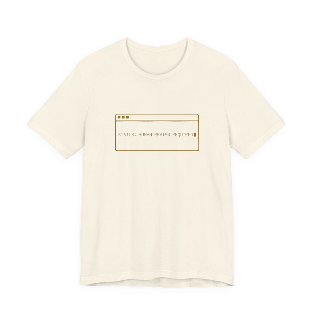 Human Review Required — Graphic Tee