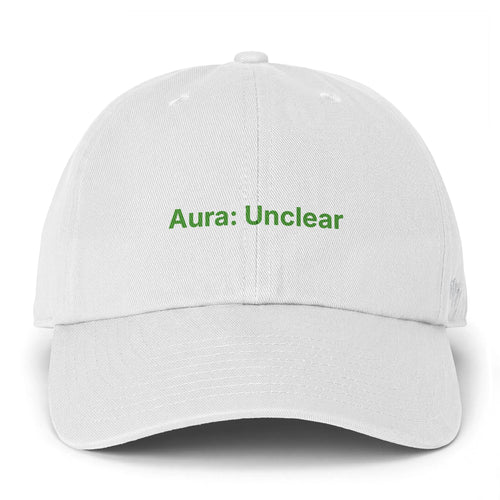 Aura: Unclear — Vintage Utility Patch Baseball Hat