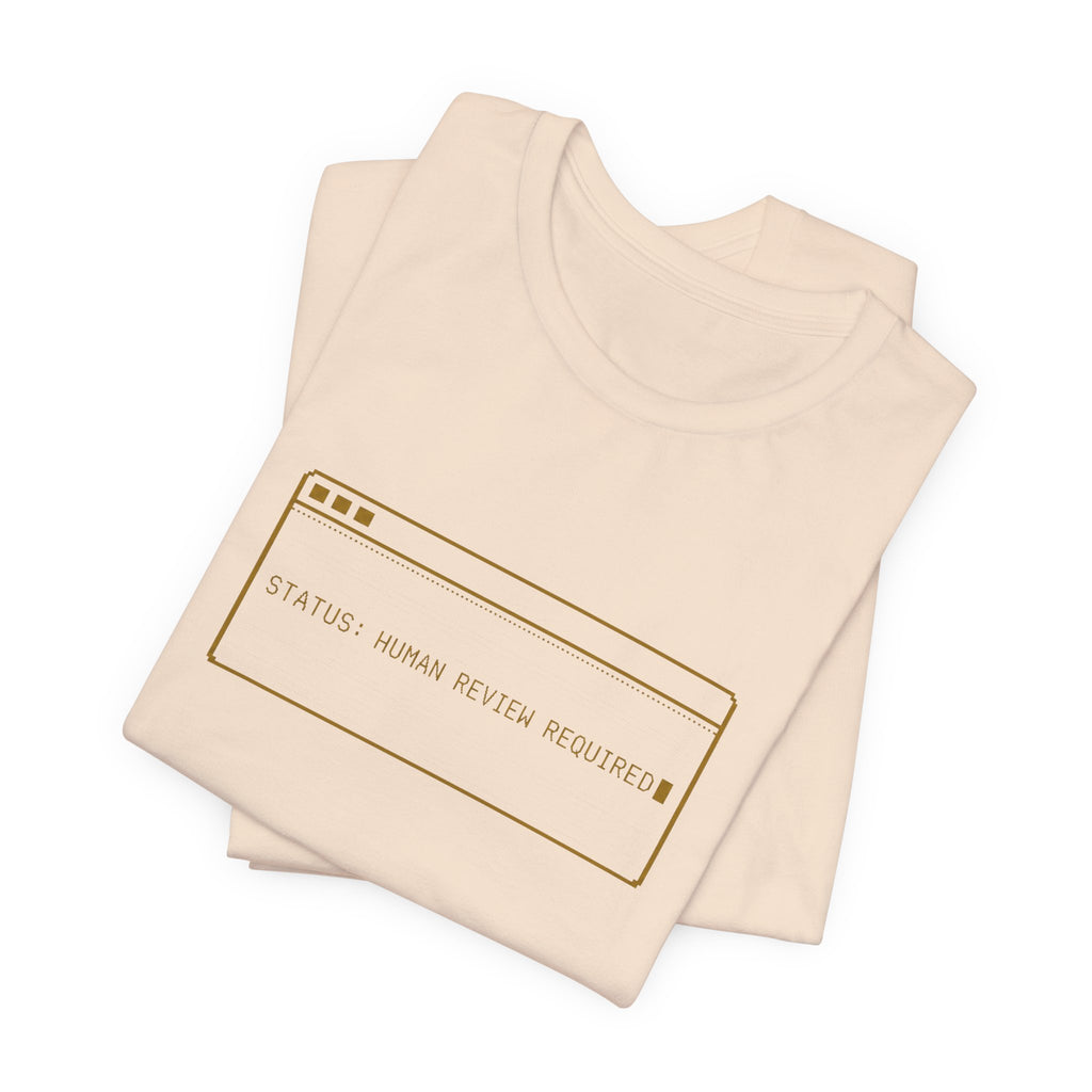 Human Review Required — Graphic Tee